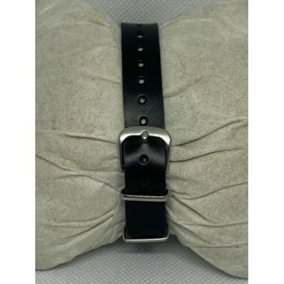 Fossil ES3707 Jacqueline Women's Black Leather Analog Rose Dial Quartz Watc Aa34 - Picture 4 of 9